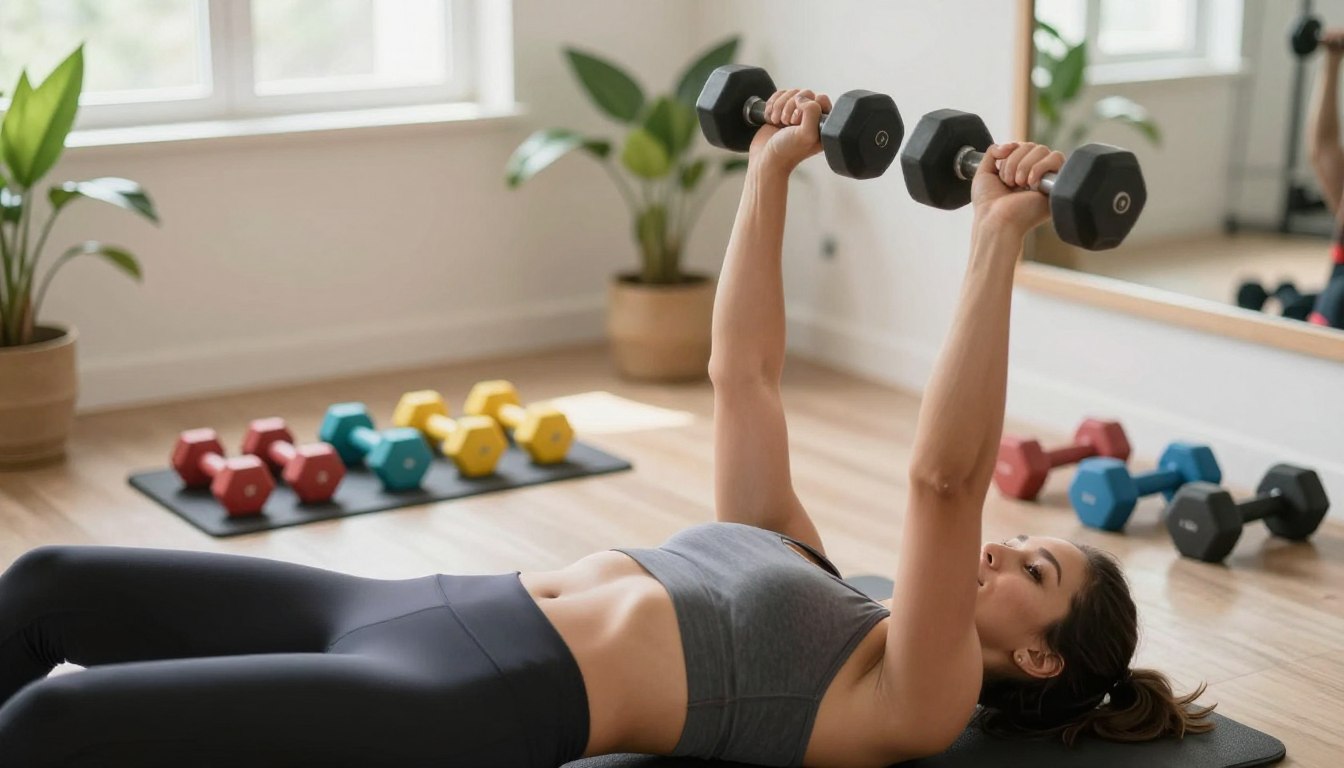 The Best Dumbbell Workout at Home: Build Muscle Without a Gym