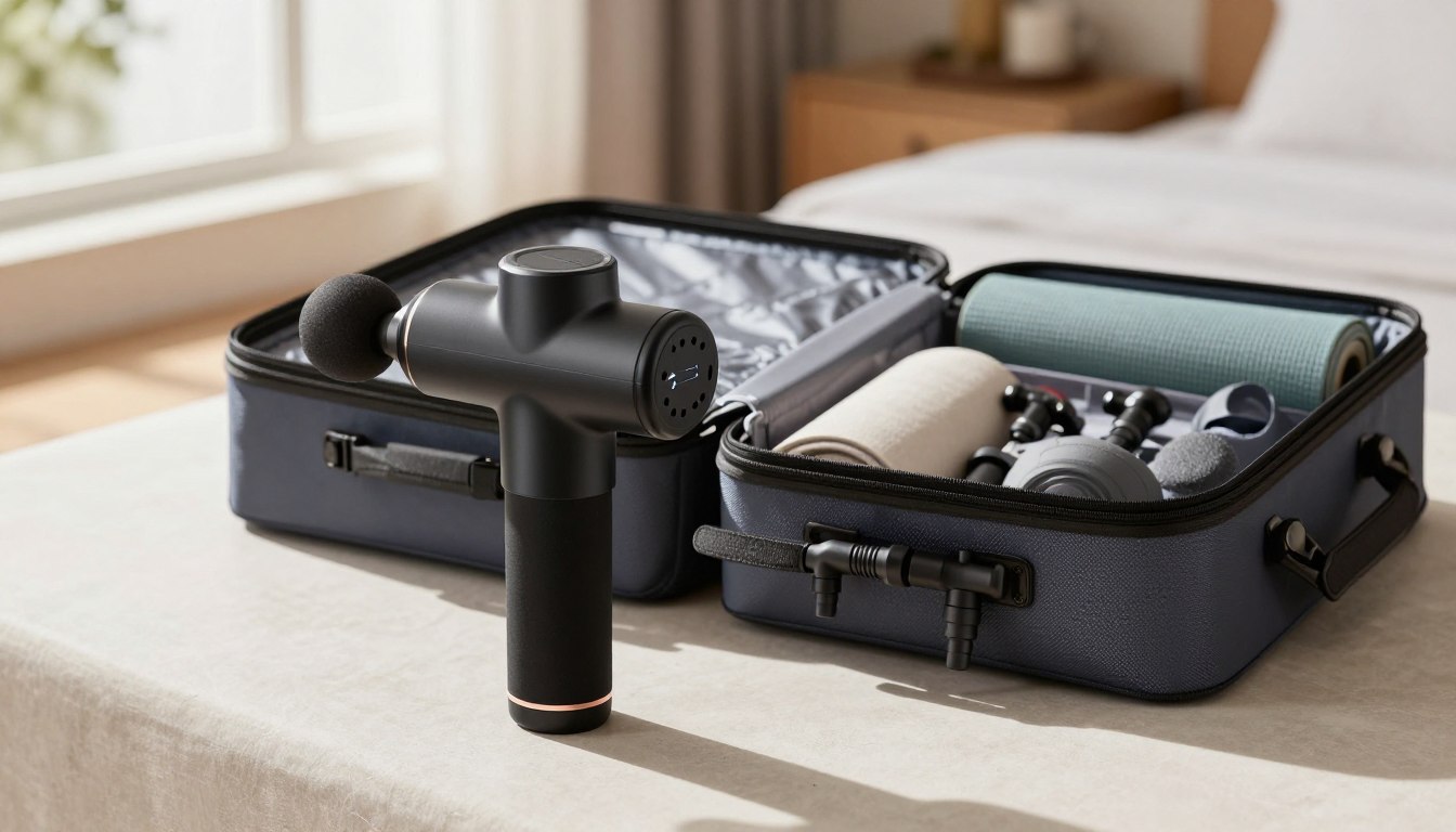 Portable Massage Gun Travel Guide: Relieve Tight Muscles on the Go